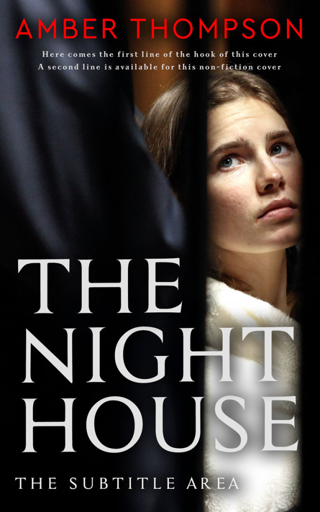 Front view of Soft Amber #32897 - Premade Mystery & Thriller & Suspense Book Cover