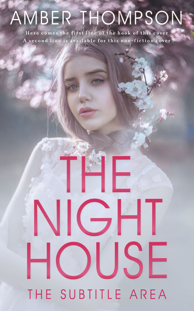 Front view of French Gray #32905 - Premade Romance Book Cover