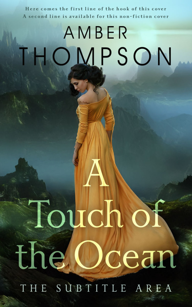 Front view of Heavy Metal #32917 - Premade Fantasy Book Cover