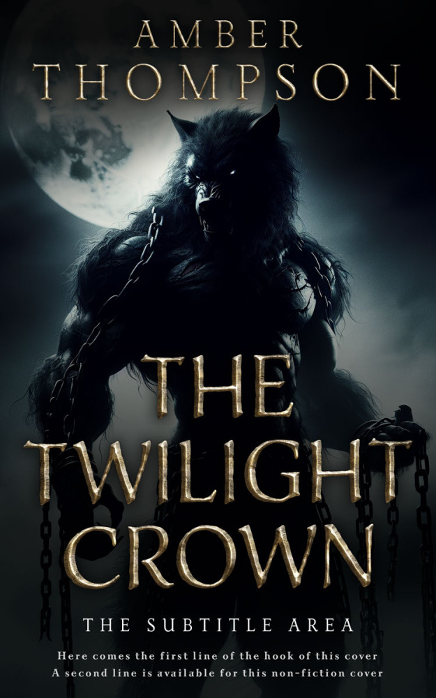 Front view of Woodsmoke #32934 - Premade Horror Book Cover