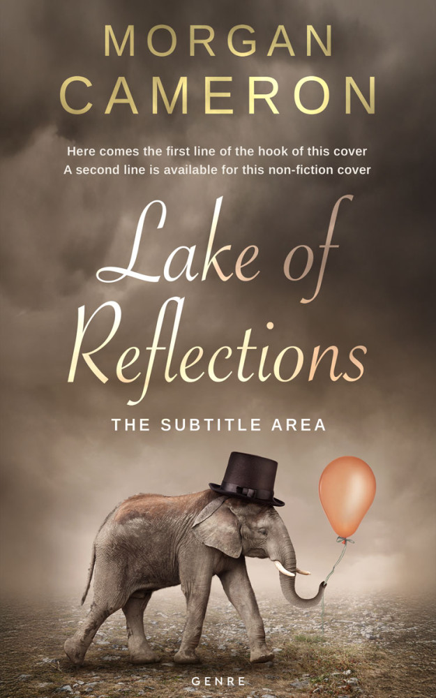 Front view of Coffee #32967 - Premade Fantasy Book Cover