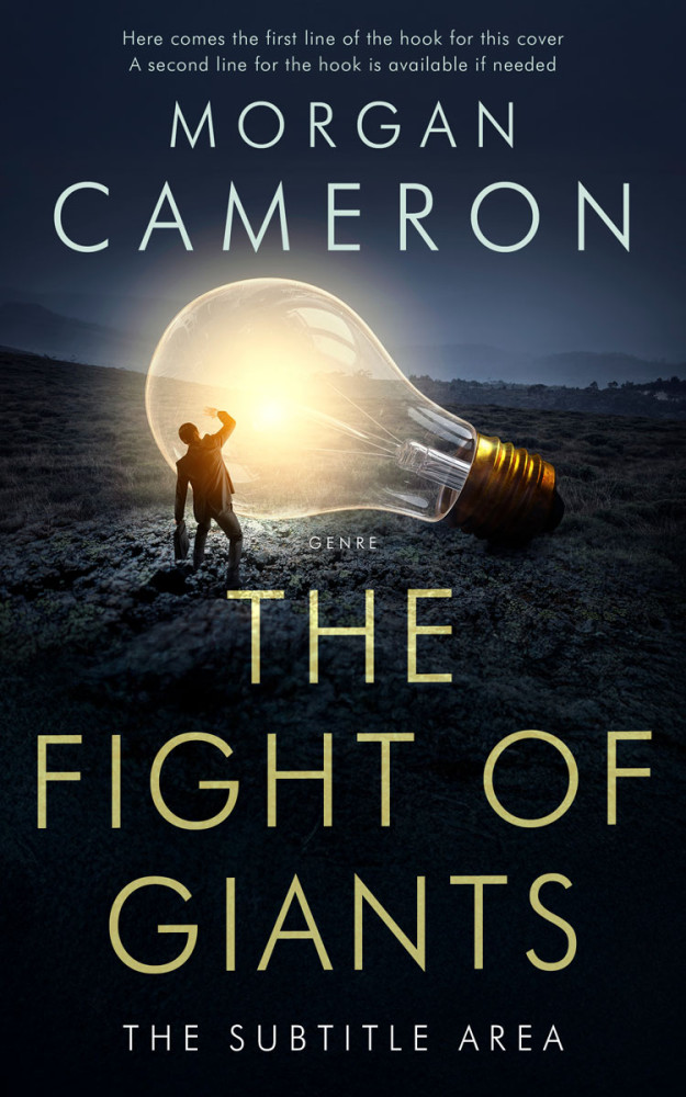 Front view of Bunker #33043 - Premade Business Book Cover