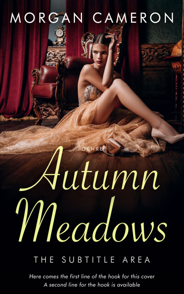 Front view of Teak #33123 - Premade Chick Lit Book Cover