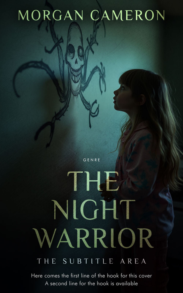 Front view of Bunker #33151 - Premade Horror Book Cover