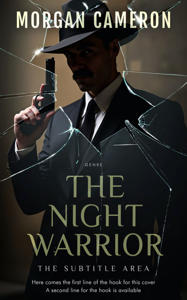 Front view of Heavy Metal #33152 - Premade Mystery & Thriller & Suspense Book Cover