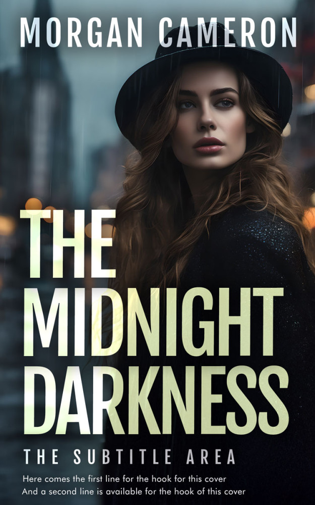 Front view of Shark #33170 - Premade Mystery & Thriller & Suspense Book Cover