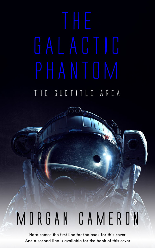 Front view of Iron #33199 - Premade Science Fiction Book Cover