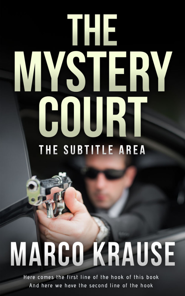 Front view of Sisal #33251 - Premade Mystery & Thriller & Suspense Book Cover
