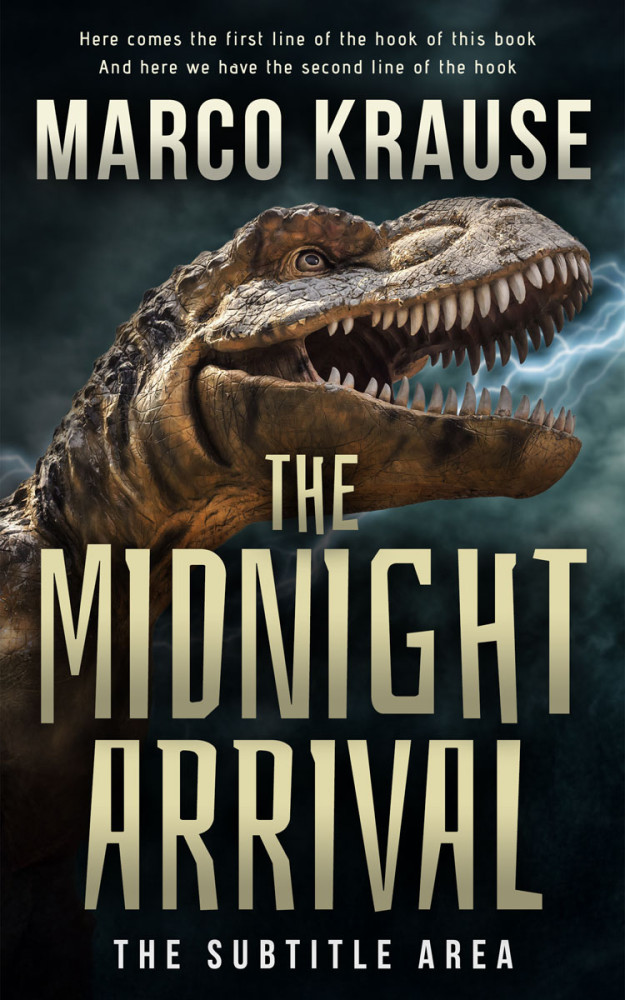 Front view of Coral Reef #33271 - Premade Action & Adventure Book Cover