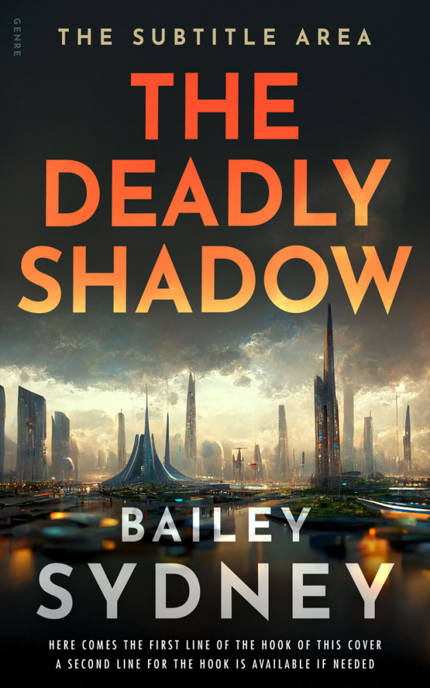 Front view of Tumbleweed #33304 - Premade Apocalyptica Book Cover