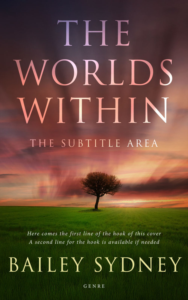 Front view of Birch #33327 - Premade Literary Fiction Book Cover