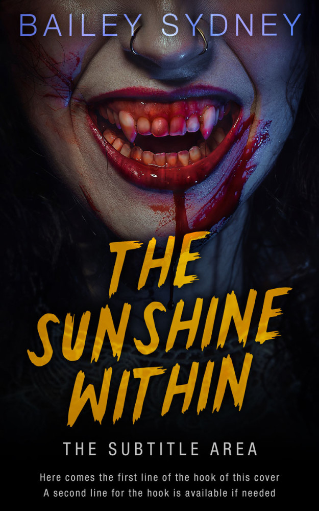 Front view of Woodsmoke #33386 - Premade Horror Book Cover