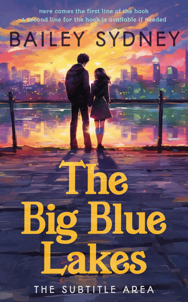 Front view of Unknown #33421 - Premade Romance Book Cover