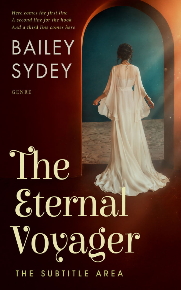 Front view of Indian Khaki #33548 - Premade Romance Book Cover