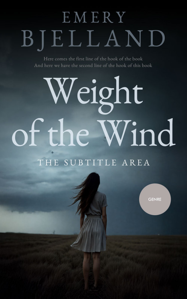 Front view of Shark #33556 - Premade Literary Fiction Book Cover | BookCoverZone