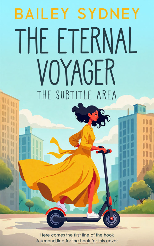 Front view of Skeptic #335670 - Premade Travel Book Cover