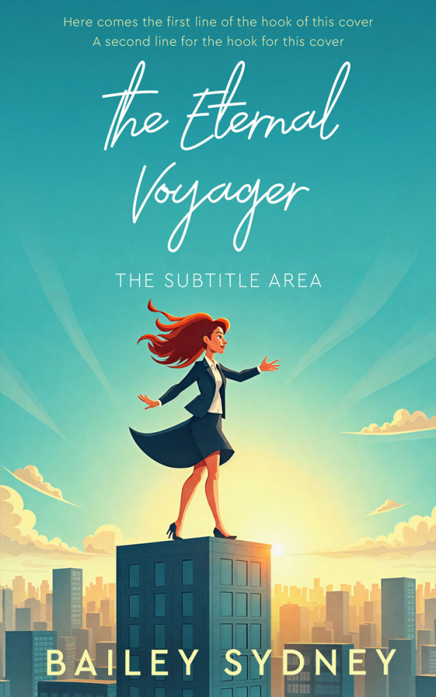 Front view of Keppel #335675 - Premade Business Book Cover