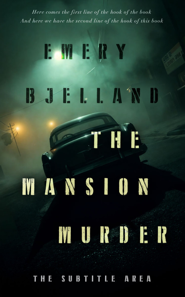 Front view of Aztec #335694 - Premade Mystery & Thriller & Suspense Book Cover