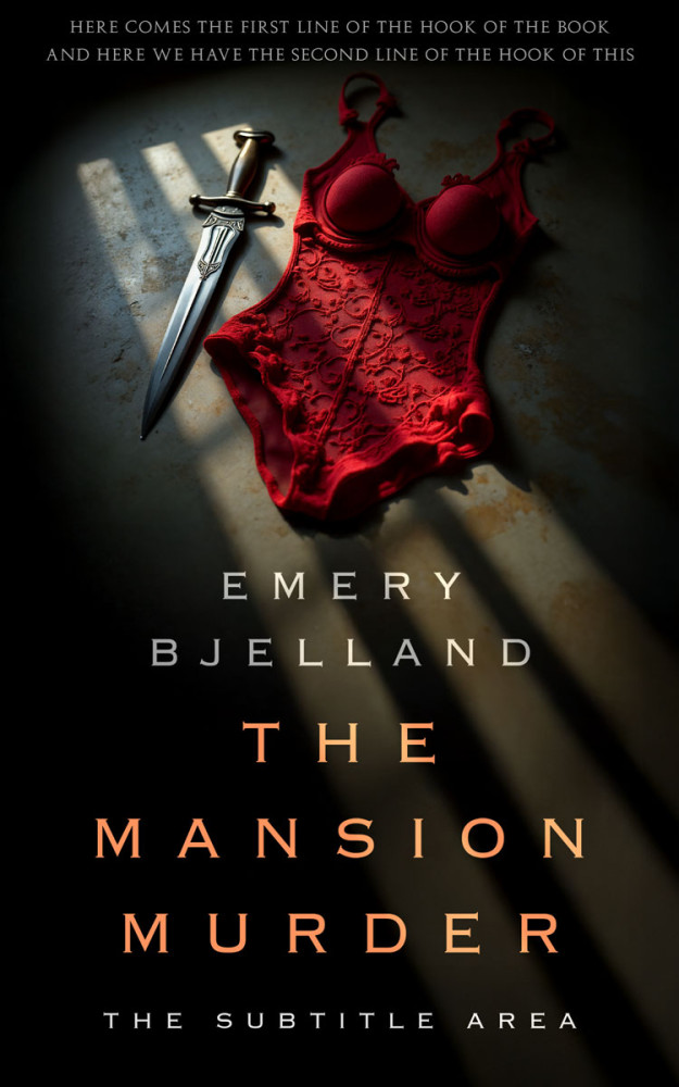 Front view of Rangoon Green #335700 - Premade Mystery & Thriller & Suspense Book Cover