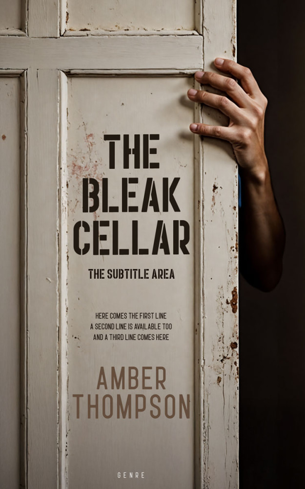 Front view of Zorba #335790 - Premade Mystery & Thriller & Suspense Book Cover