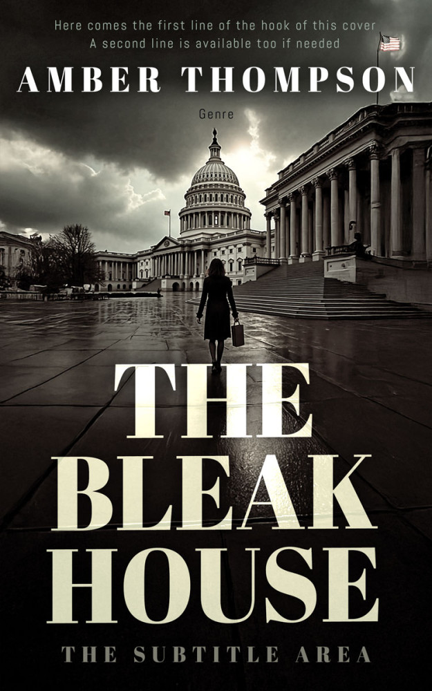 Front view of Sisal #335809 - Premade Mystery & Thriller & Suspense Book Cover