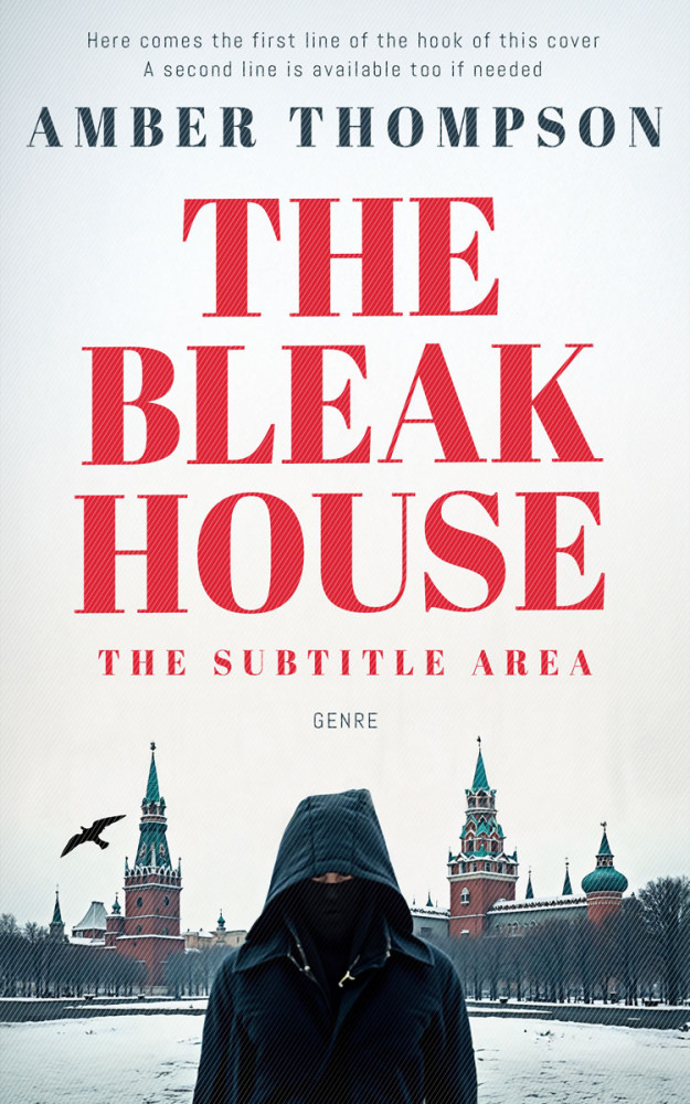 Front view of Ebony Clay #335810 - Premade Mystery & Thriller & Suspense Book Cover