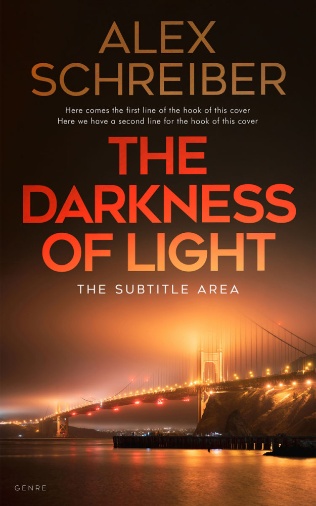 Front view of Red Damask #335882 - Premade Mystery & Thriller & Suspense Book Cover