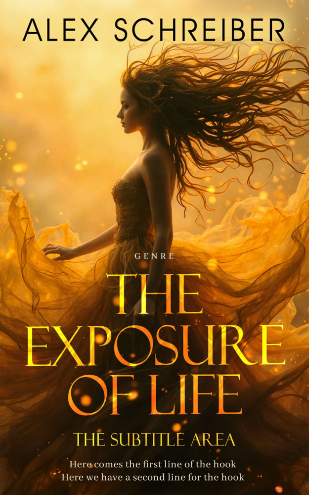 Front view of Jacko Bean #33632 - Premade Fantasy Book Cover