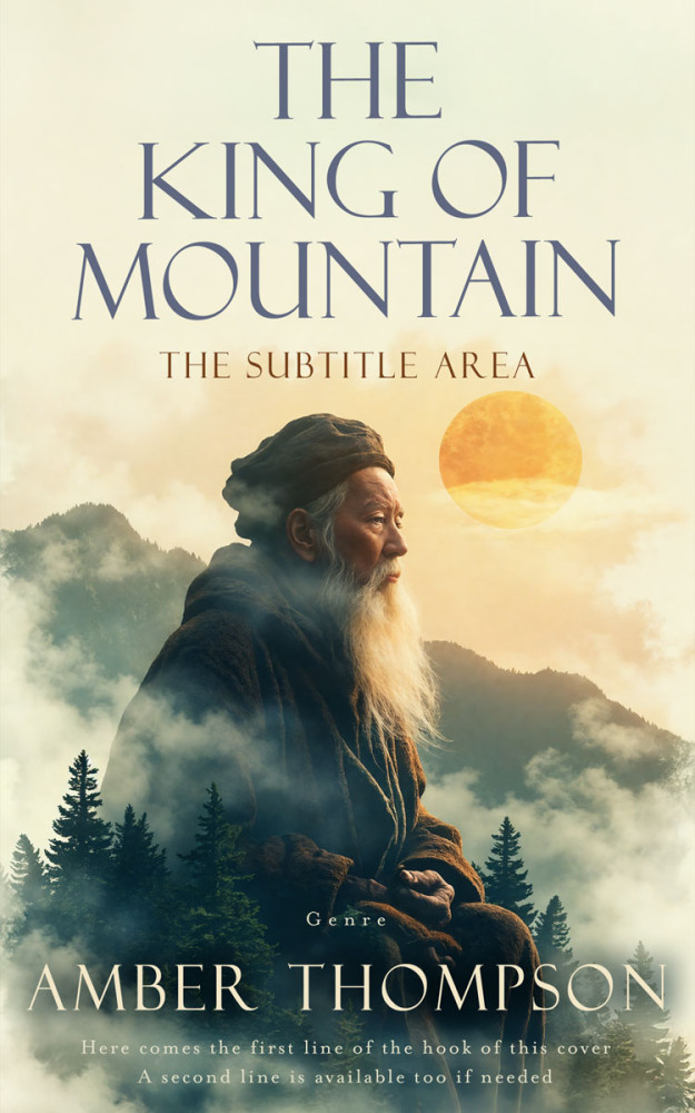 Front view of Outer Space #33642 - Premade Fantasy Book Cover