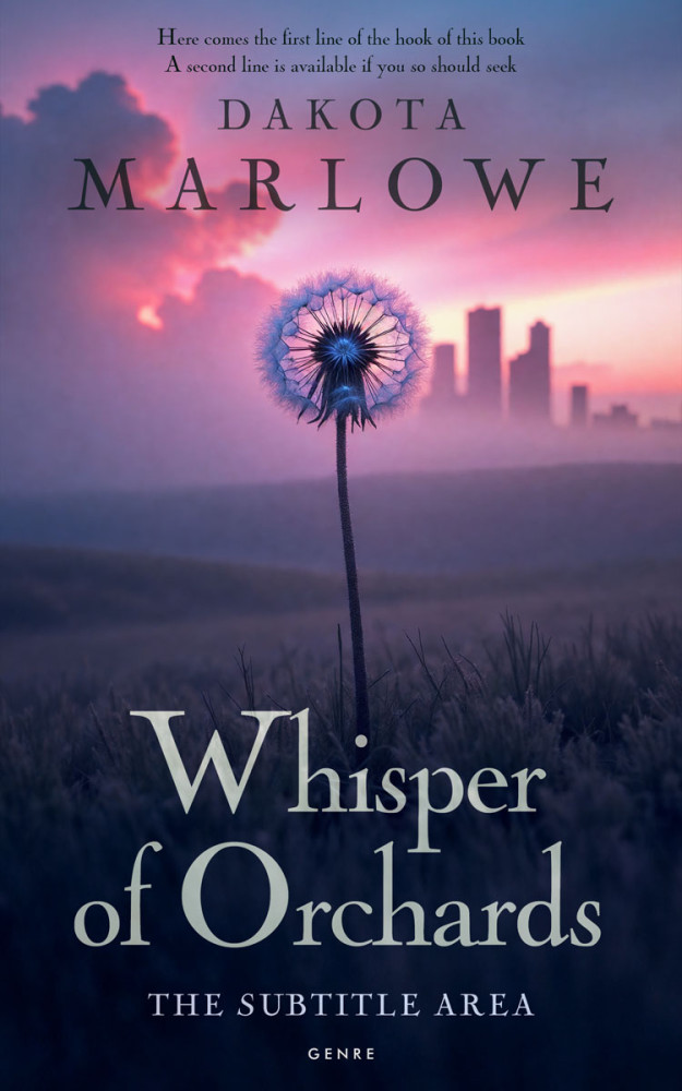 Front view of Ebony Clay #33748 - Premade Poetry Book Cover