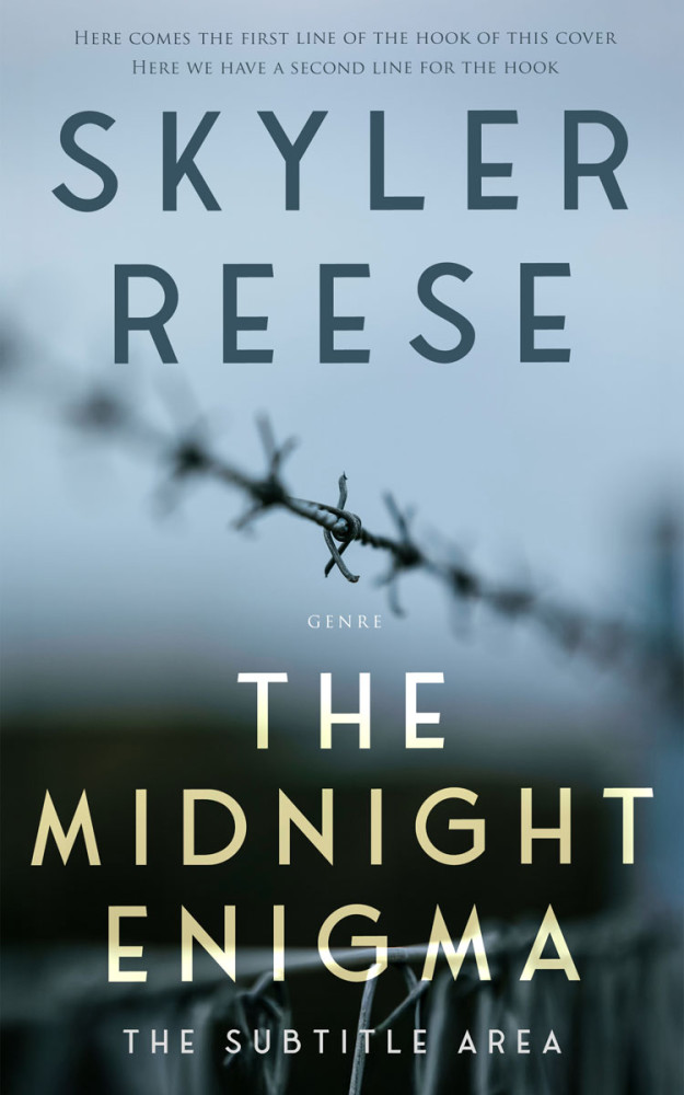 Front view of Casper #33865 - Premade Mystery & Thriller & Suspense Book Cover