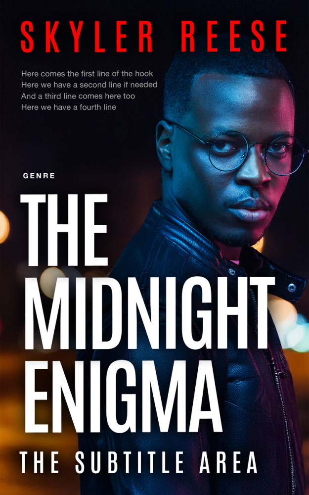 Front view of Vulcan #33884 - Premade Mystery & Thriller & Suspense Book Cover