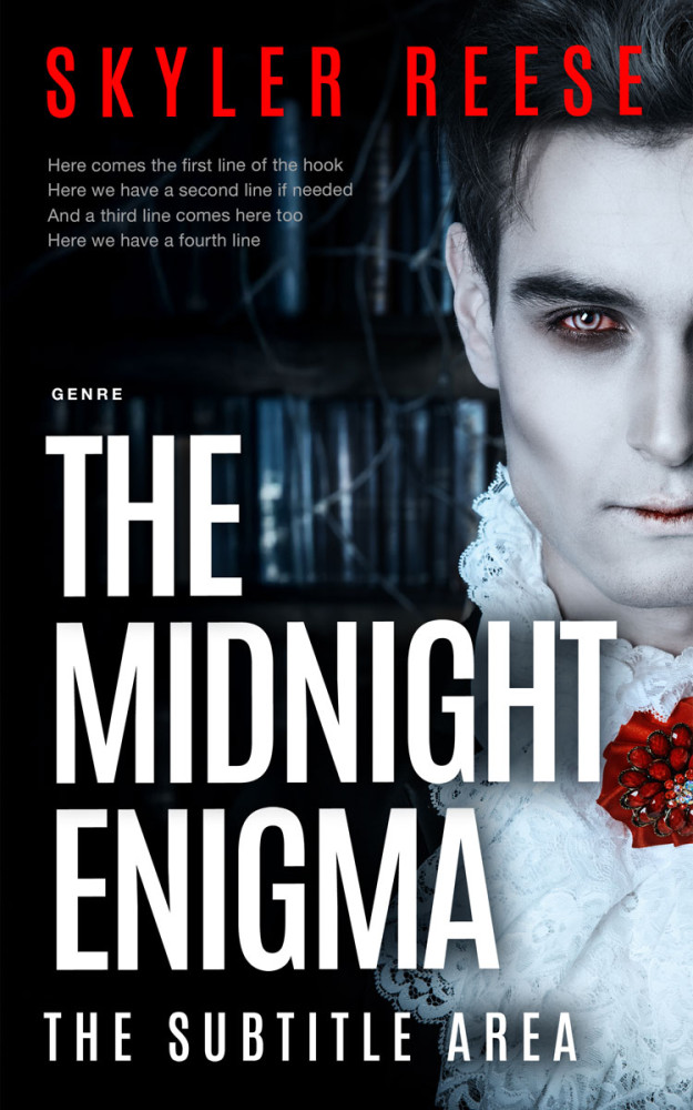 Front view of Woodsmoke #33885 - Premade Mystery & Thriller & Suspense Book Cover