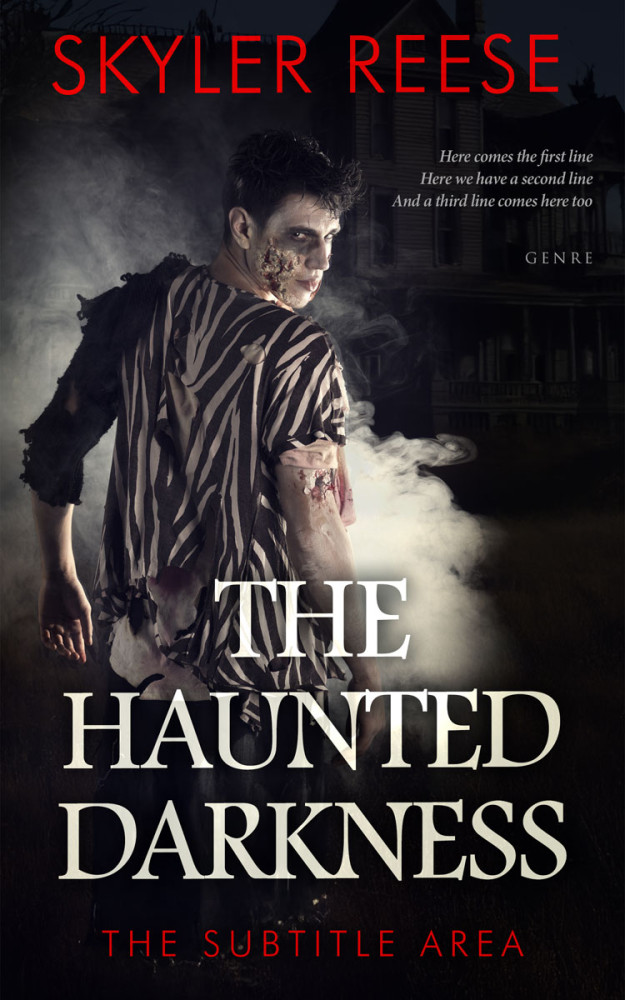 Front view of Woodsmoke #33902 - Premade Horror Book Cover