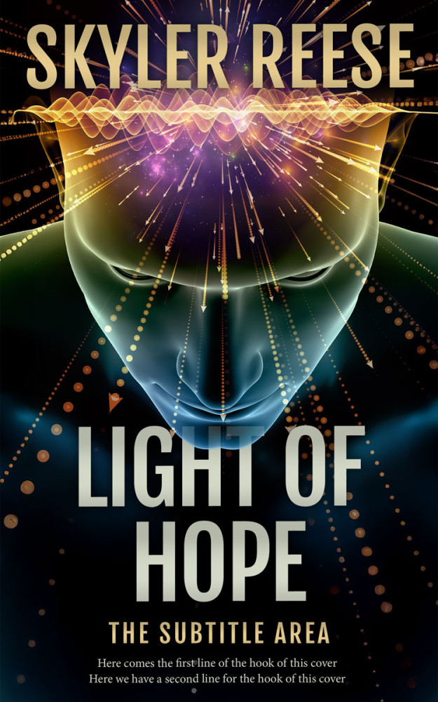 Front view of Indian Khaki #33912 - Premade Health & Mind & Body Book Cover