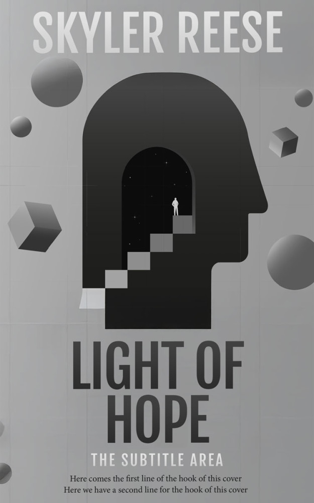 Front view of Edward #33914 - Premade Self-Improvement & Self-Help Book Cover