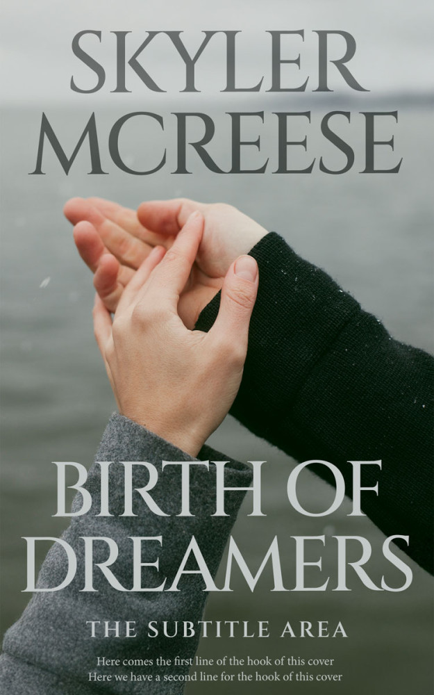 Front view of Dawn #33931 - Premade Literary Fiction Book Cover