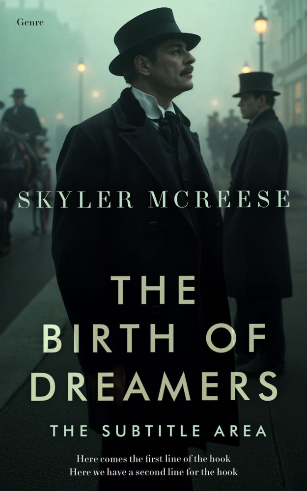 Front view of Spring Rain #33982 - Premade Mystery & Thriller & Suspense Book Cover