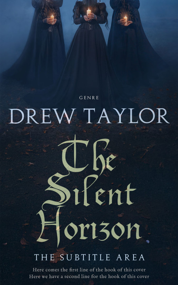 Front view of Gable Green #34048 - Premade Mystery & Thriller & Suspense Book Cover