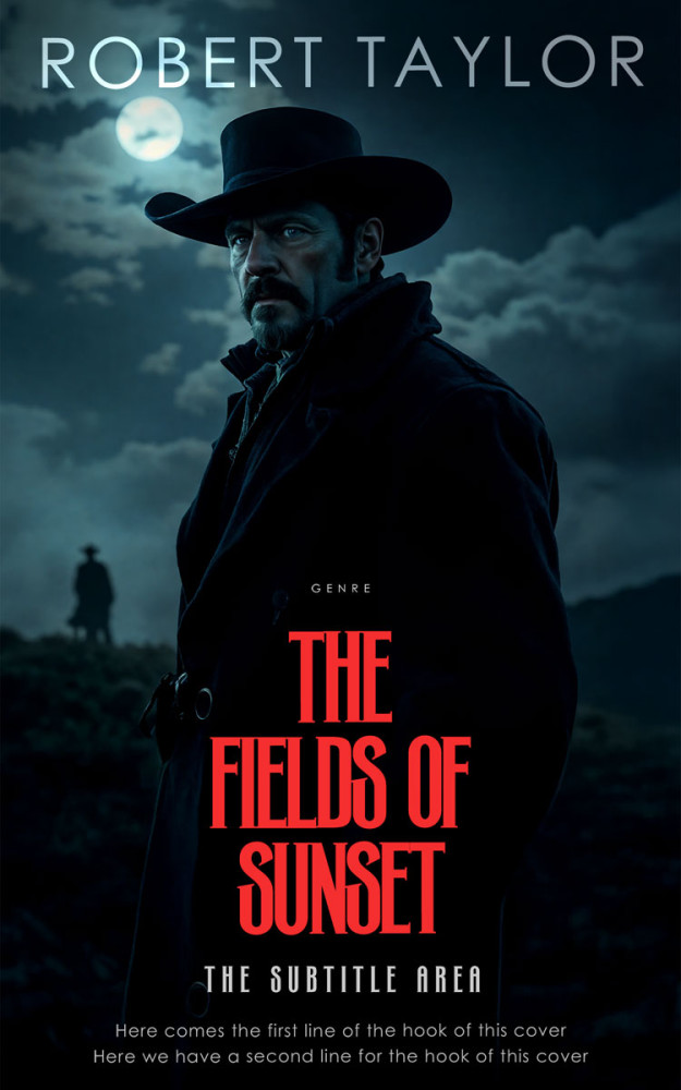 Front view of Aztec #34087 - Premade Action & Adventure Book Cover