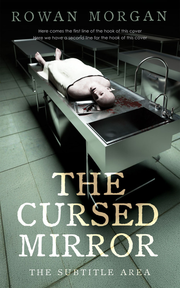 Front view of Heavy Metal #34199 - Premade Science Fiction Book Cover