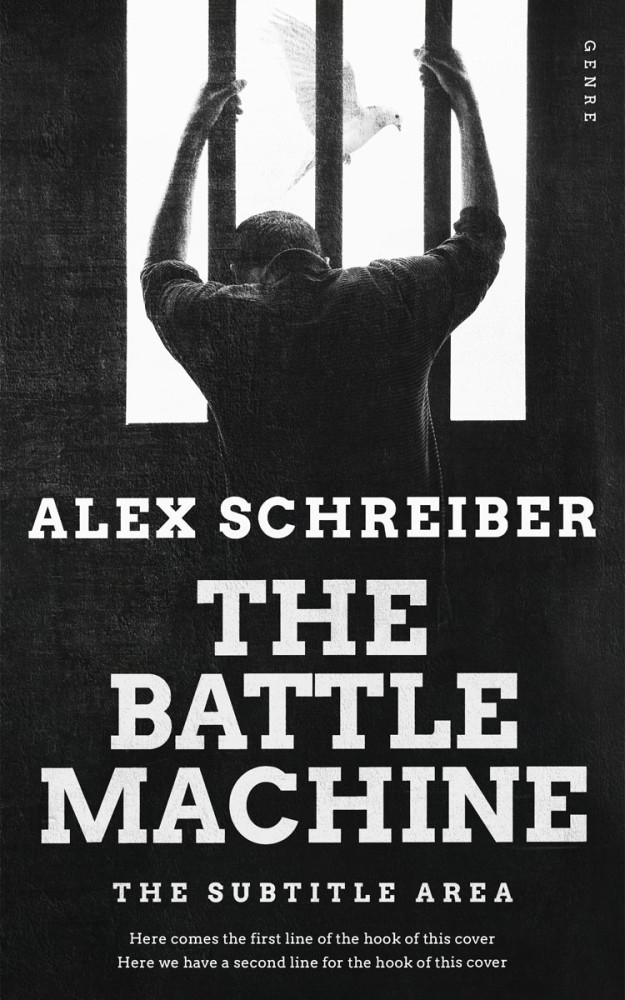 Front view of Gallery #34204 - Premade Mystery & Thriller & Suspense Book Cover