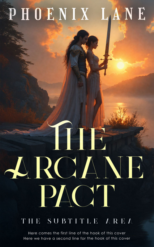 Front view of Whiskey #34255 - Premade Romance Book Cover