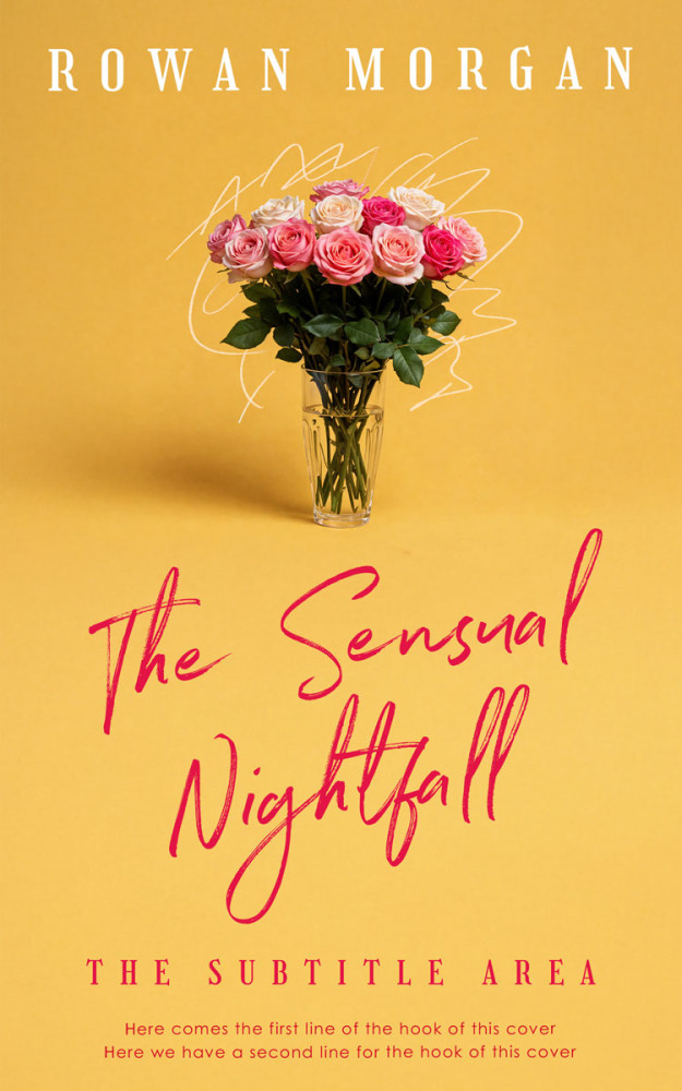 Front view of Ronchi #34266 - Premade Poetry Book Cover