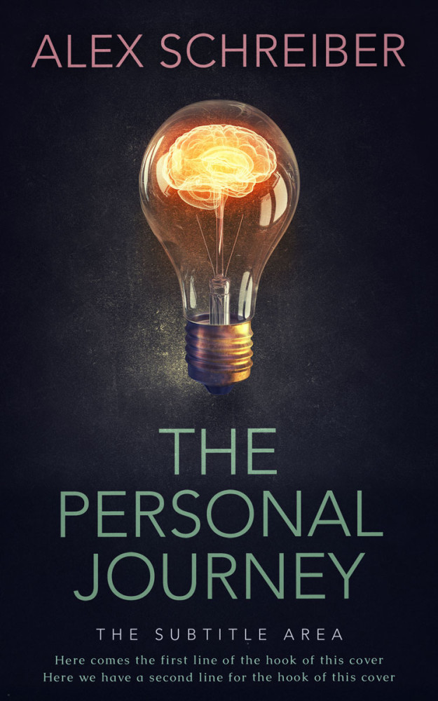 Front view of Cinder #34312 - Premade Business Book Cover