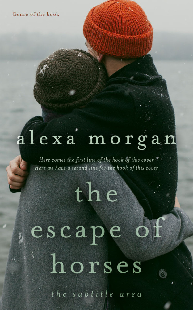 Front view of Tide #34407 - Premade Romance Book Cover