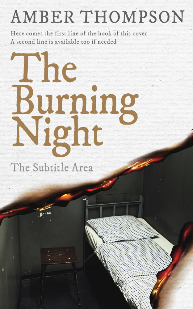 Front view of Desert Storm #34459 - Premade Mystery & Thriller & Suspense Book Cover