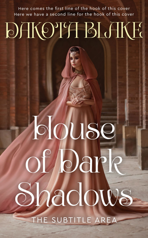 Front view of Metallic Bronze #34495 - Premade Historical Book Cover