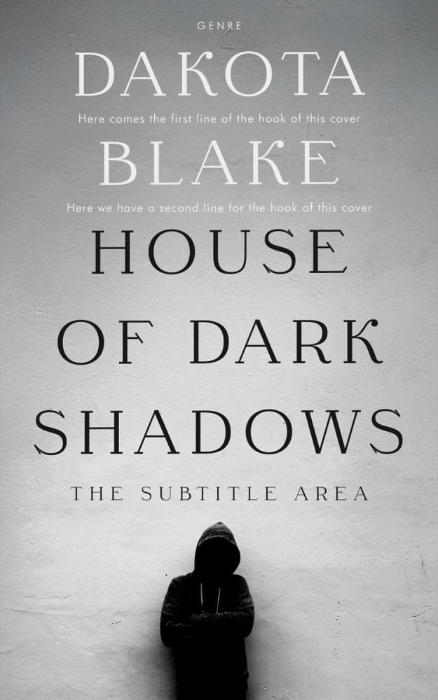 Front view of Silver #34552 - Premade Mystery & Thriller & Suspense Book Cover