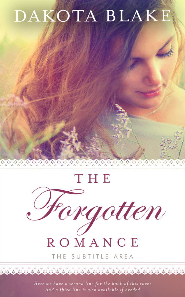 Front view of Coral Tree #34612 - Premade Romance Book Cover